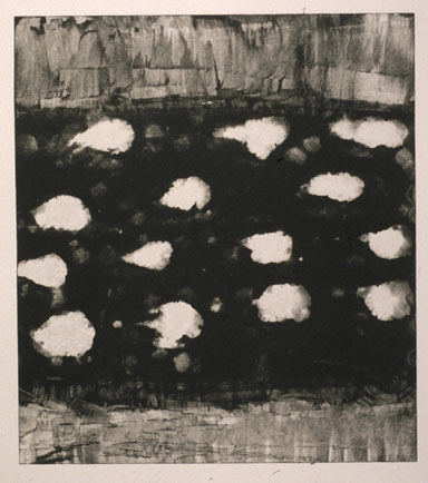 "Rug". Monotype print.