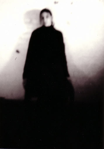 "Meredith". Silver gelatin print from pinhole camera.